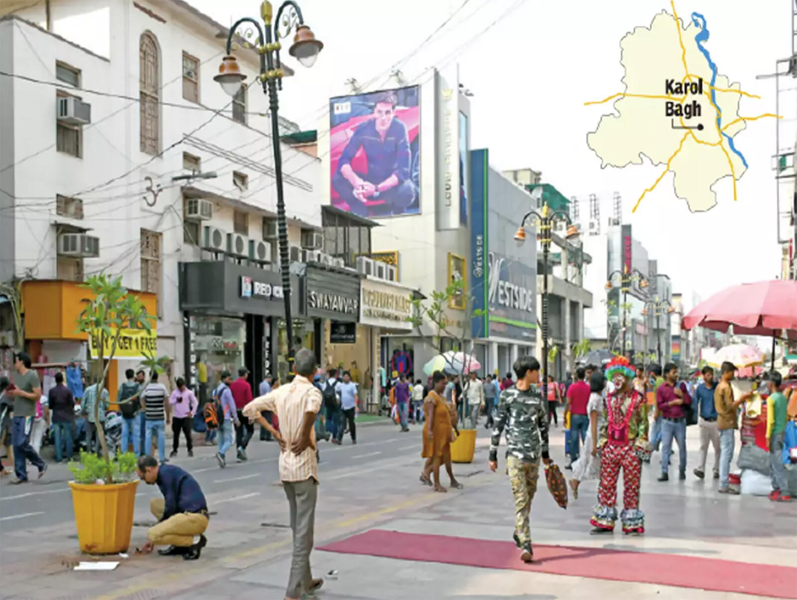 Delhi German praise for Karol Bagh project News Times of India Videos