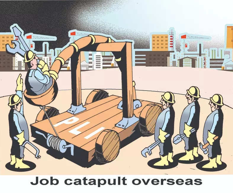 Job catapult overseas The Times of India