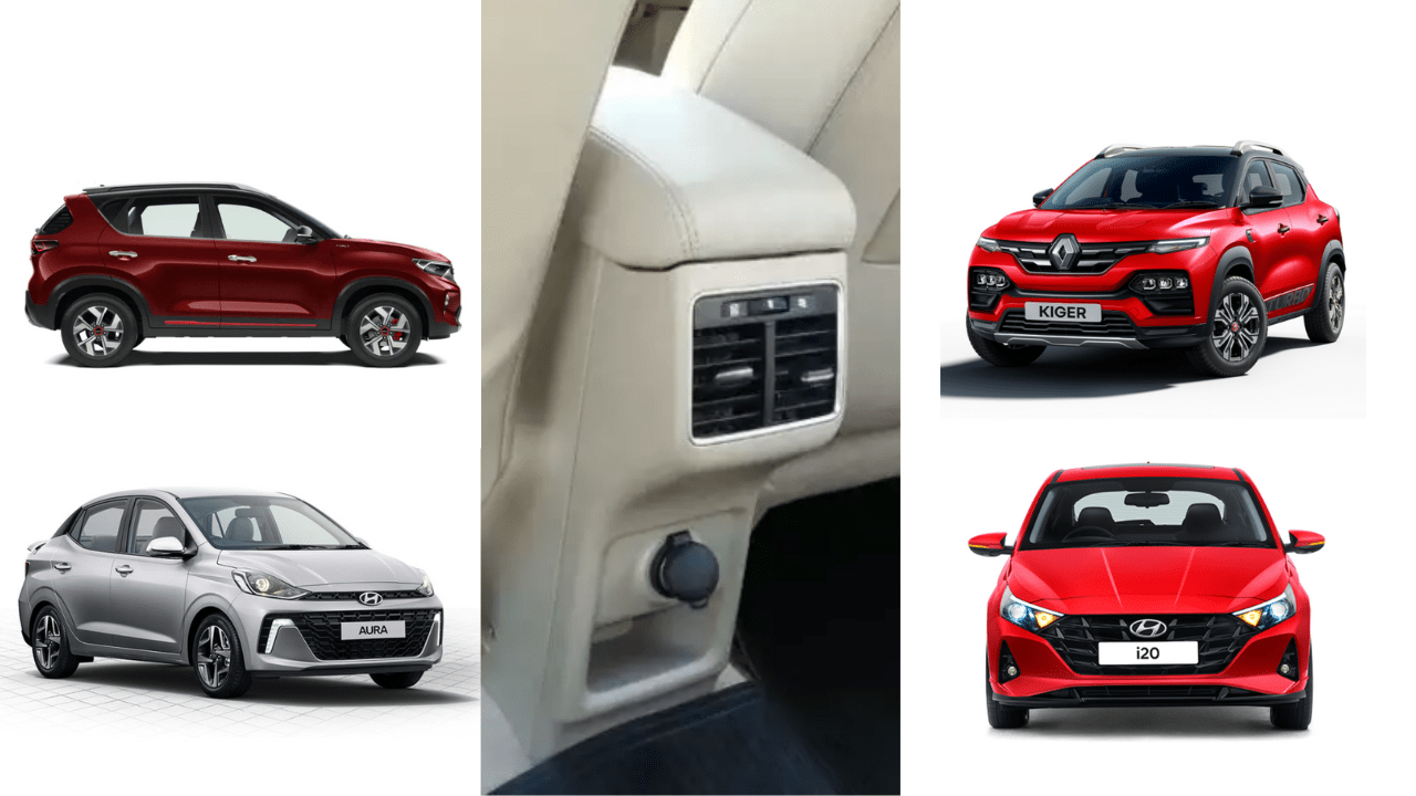 Most affordable cars with rear AC vents in 2023 Hyundai i20 to Maruti