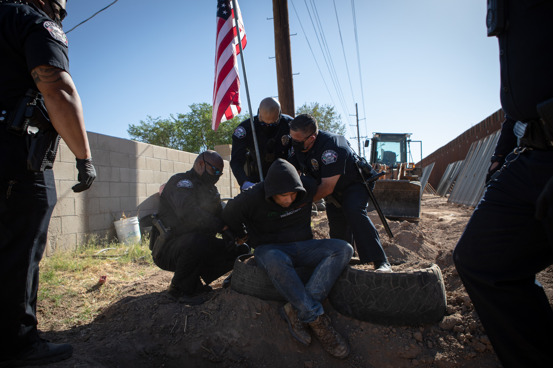 Calexico Police Clear Out Controversial Farmworker Encampment Times