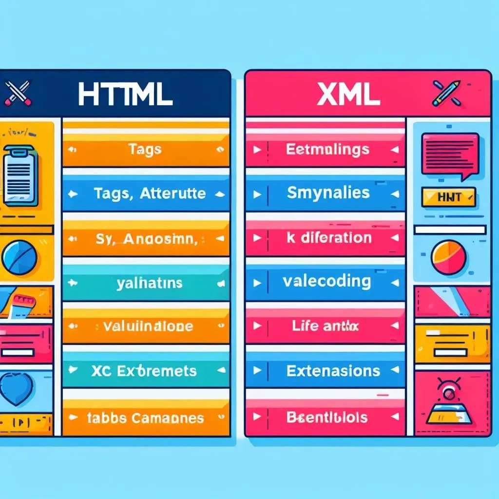 HTML Vs XML Decoding The Key Difference Between XML and HTML