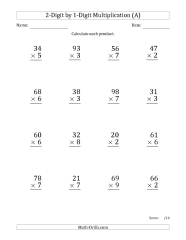 Multiplication Worksheets 2 Digit Farm1 fieldagent
