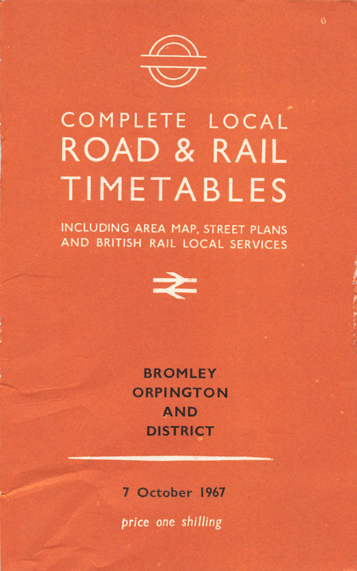 LT/BR Bromley, Orpington 196710 [Great Britain] Timetable World