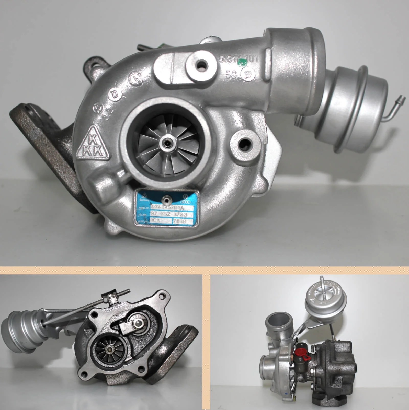 Turbolader VOLKSWAGEN T4 Transporter Multivan 2,5TDI 88PS 102PS
