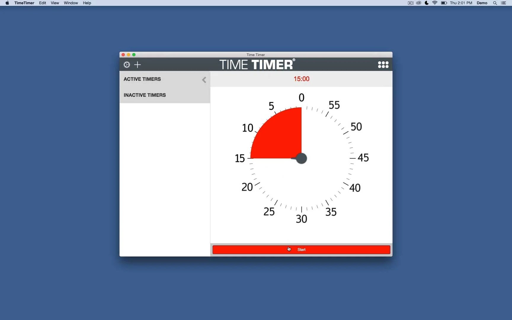 Time Timer® Software Desktop App Personal TimeTimer.de
