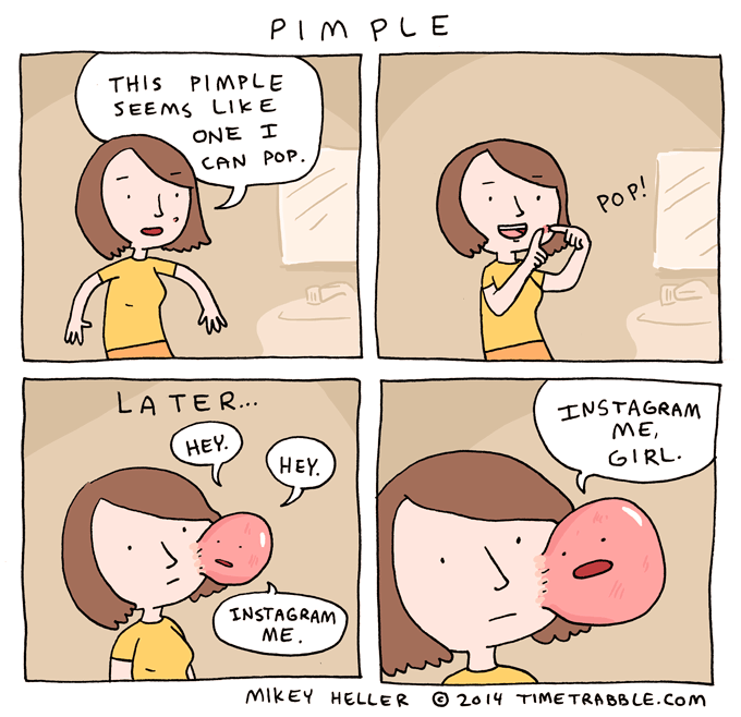 [Humor] Popping a pimple that isn't ready...
