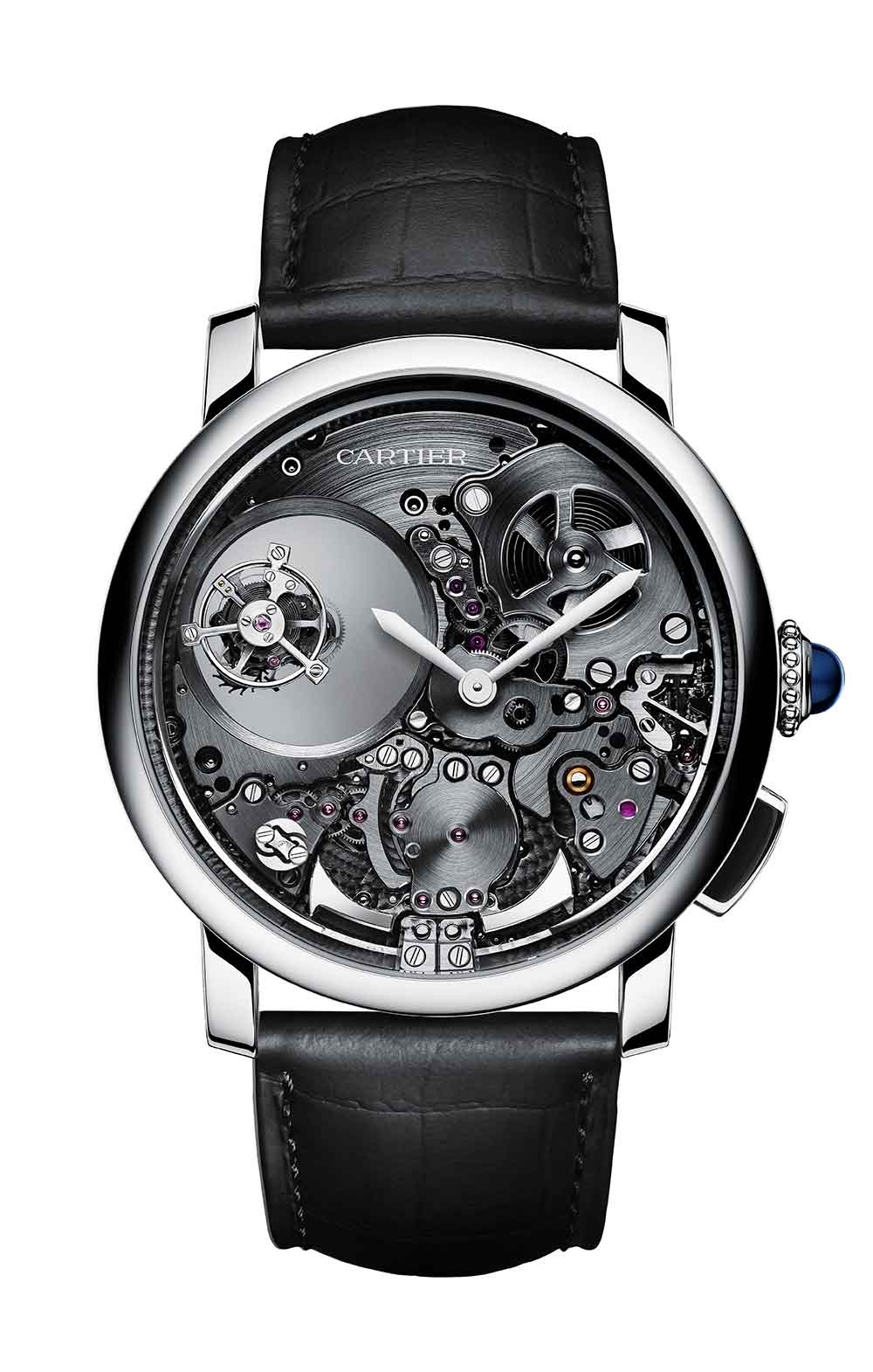 Rotonde De Cartier Minute Repeater Mysterious Double Tourbillon Time Transformed