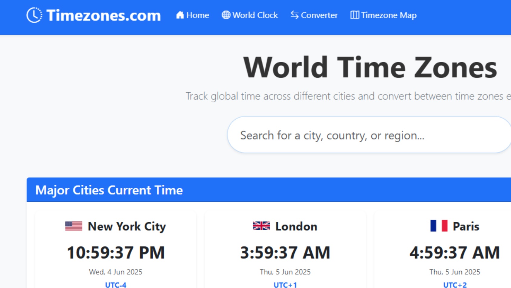 Argentina Time Zones & Current Local Time | World Clock | Timezones.com