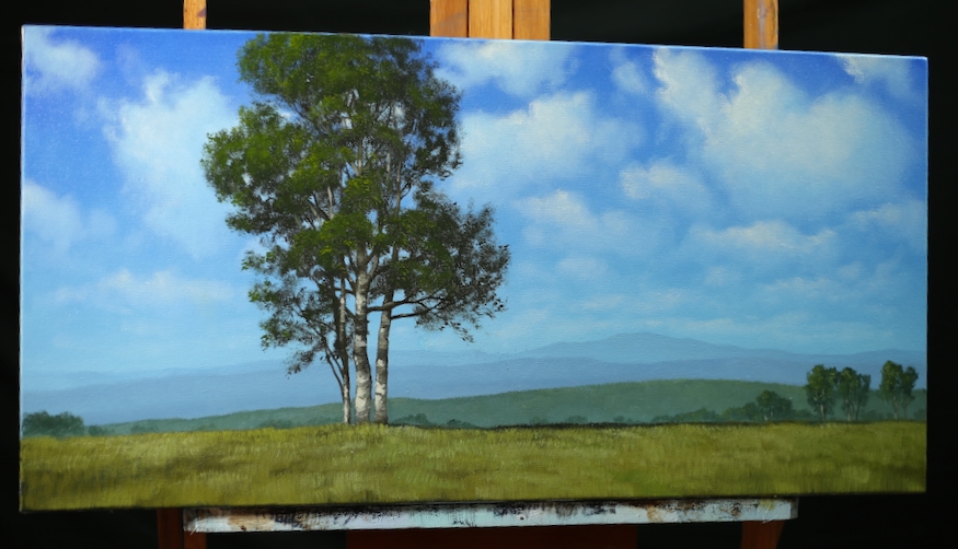 Across The Field An Oil Painting Lesson ONLINE with Tim Gagnon Tim