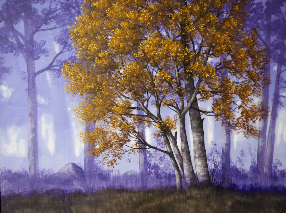 Standing Out In The End An Acrylic Painting Lesson on DVD Tim