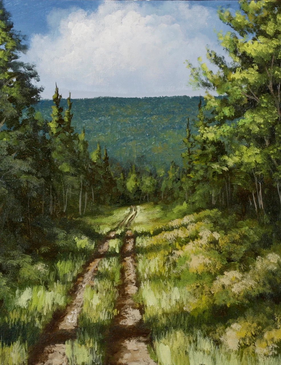 The BBR Side Road Acrylic Painting Lesson Tim Gagnon Studio