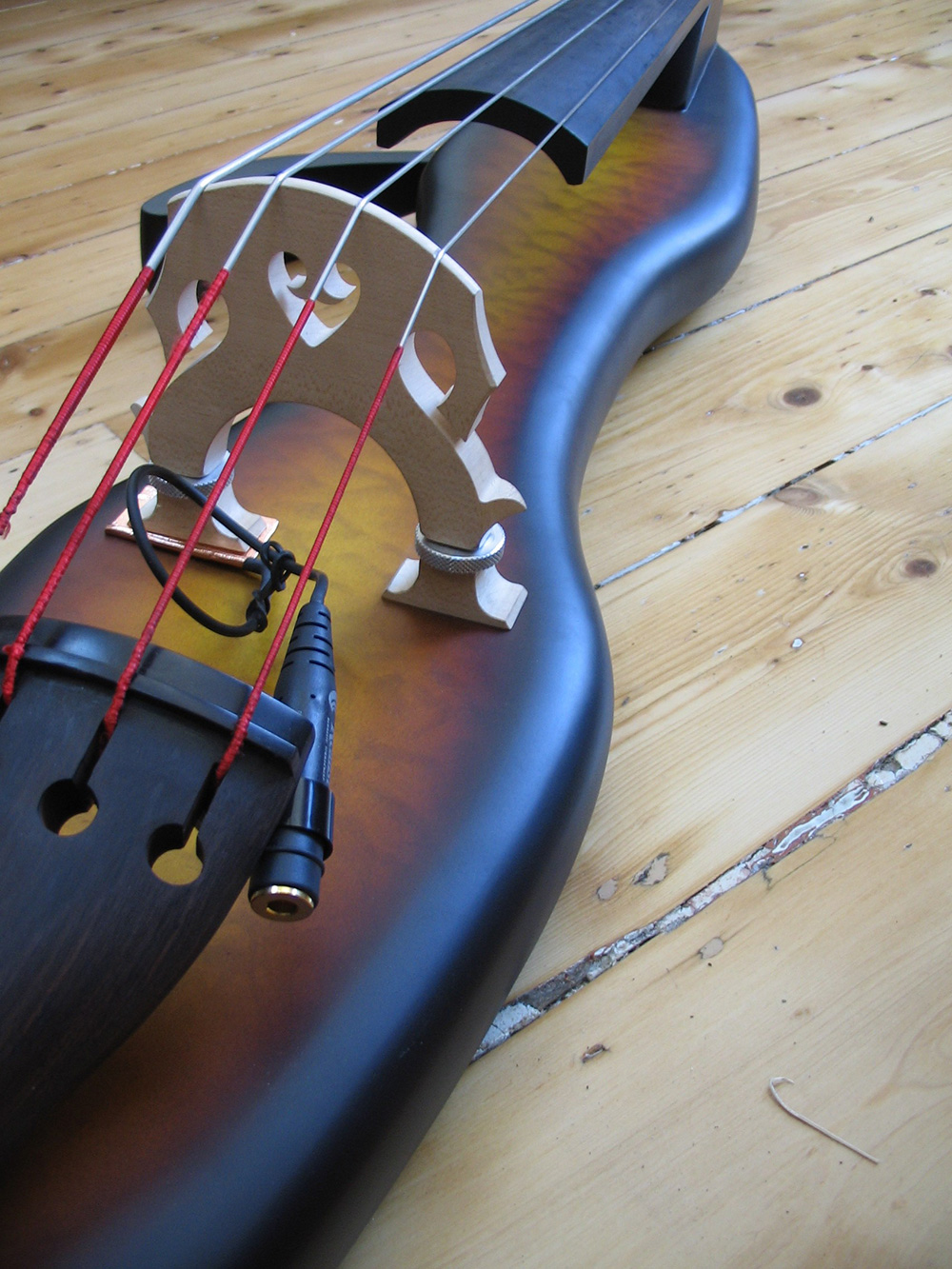 Electric Upright Bass Plans