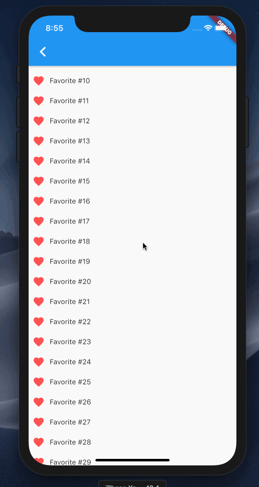 Rendering a combined list view from multiple list using Flutter's