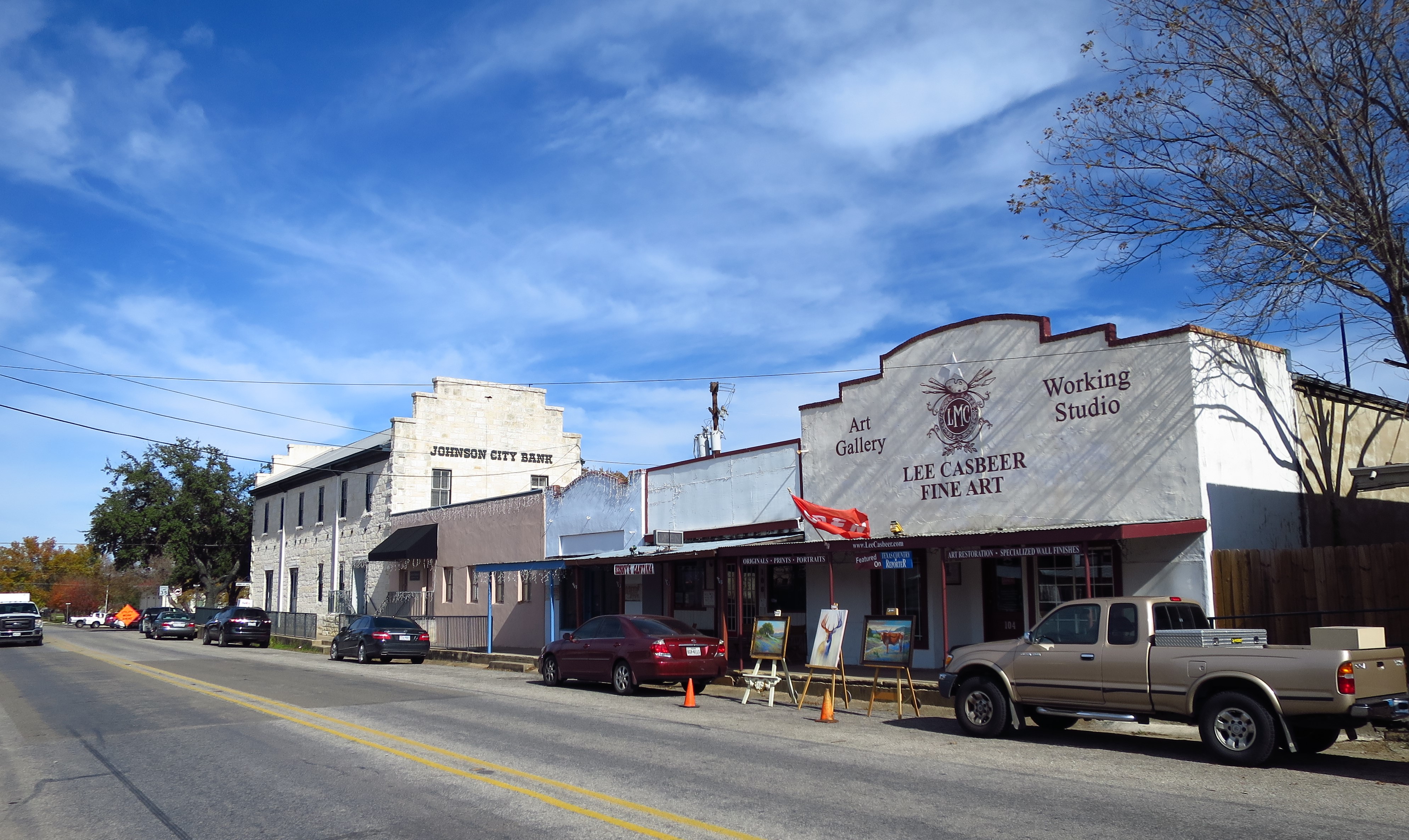 Christmastime in Johnson City, Texas TimManBlog