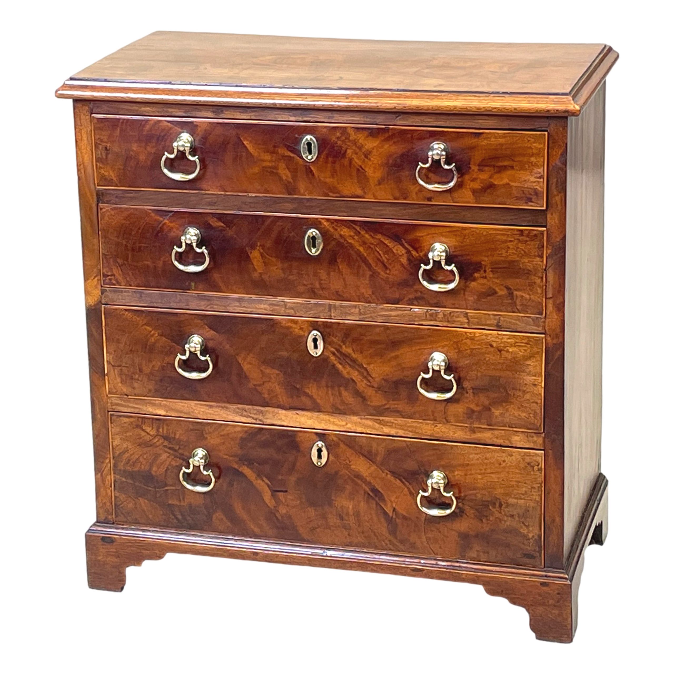 Mahogany Childs Chest Of Drawers S&S Timms Antiques