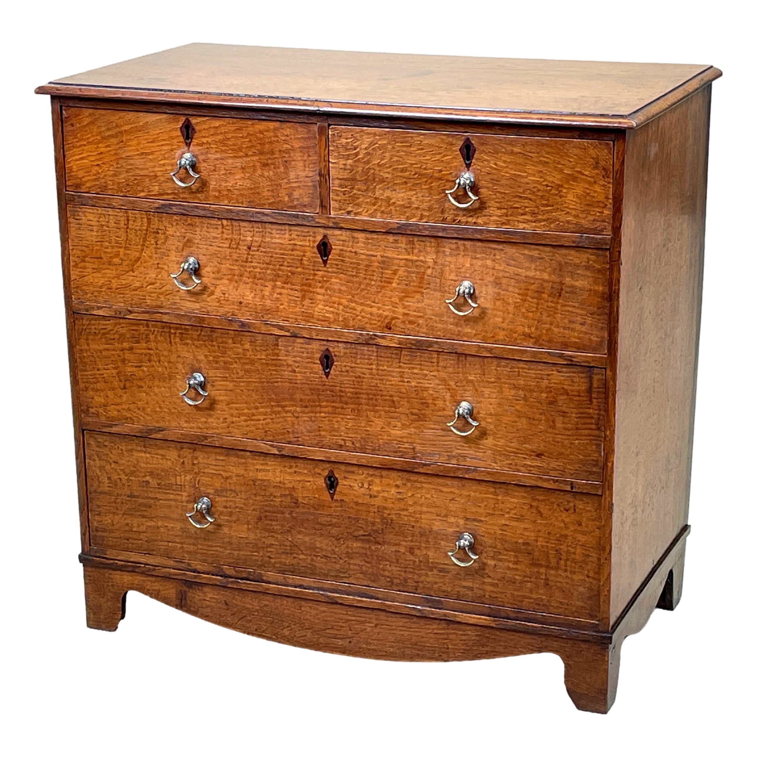 Oak Miniature Childs Chest Of Drawers S&S Timms Antiques