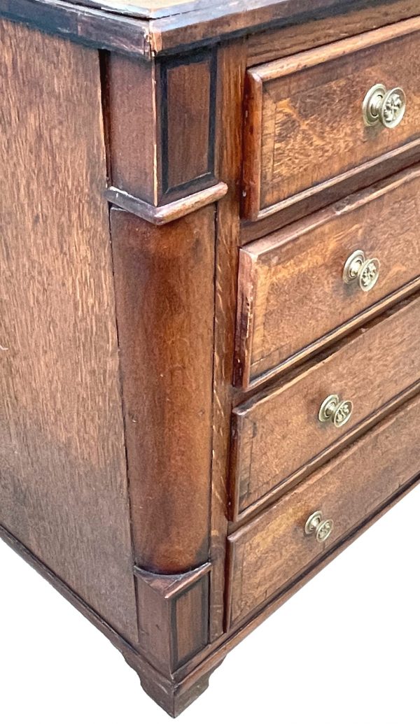 Oak Childs Chest Of Drawers S&S Timms Antiques