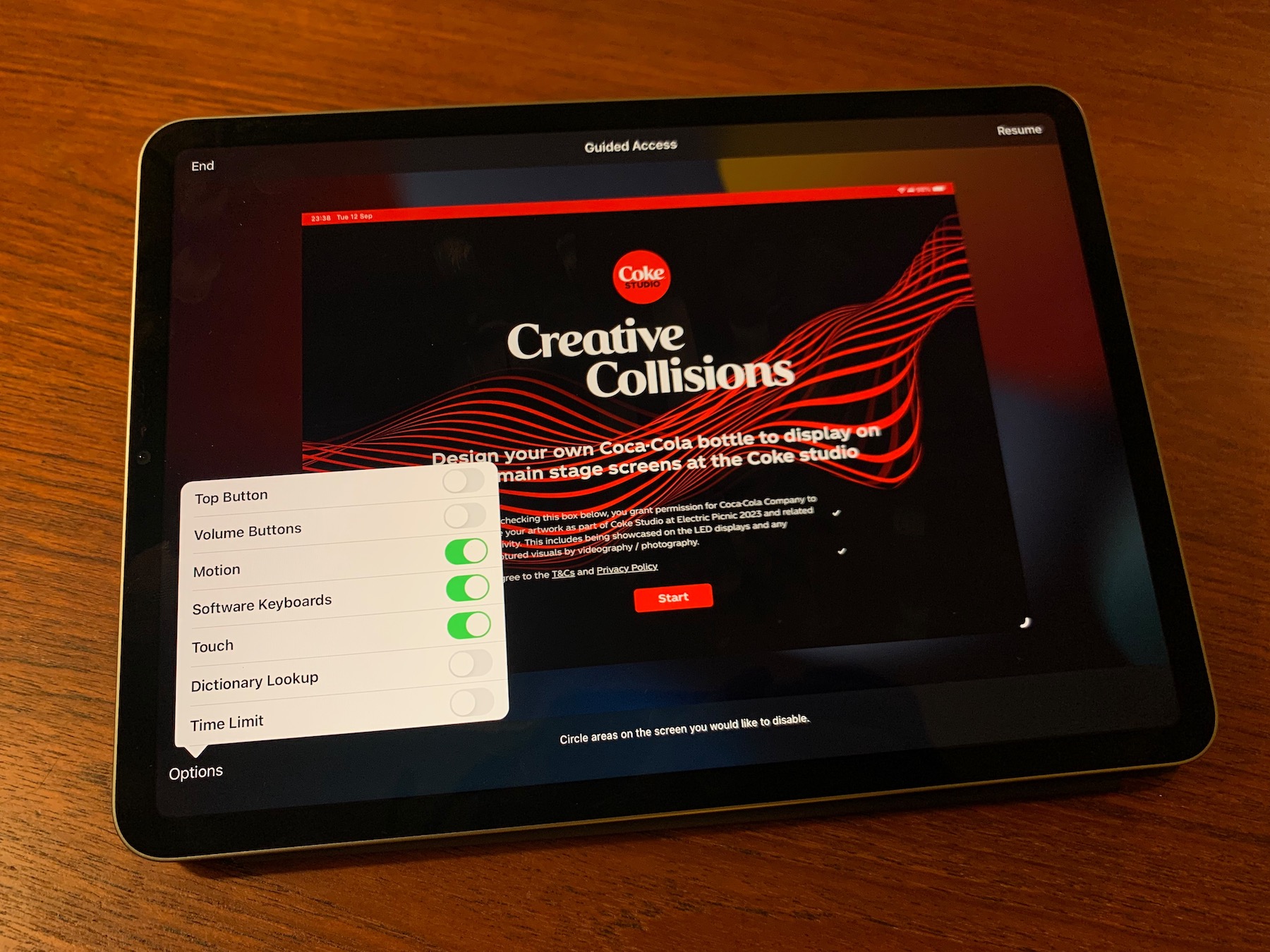 Kiosk Mode on iPads with PWAs and Guided Access Mode