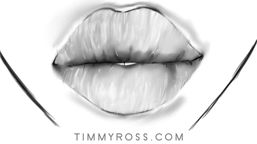 How To Draw Lips Timothy Ross