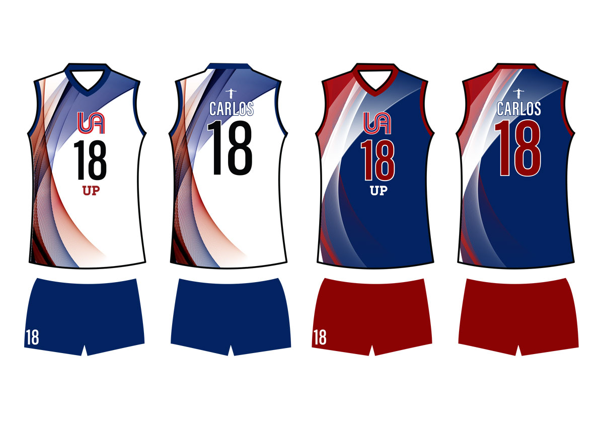 Timodesigns University of the Philippines Women's Volleyball Team Uniform