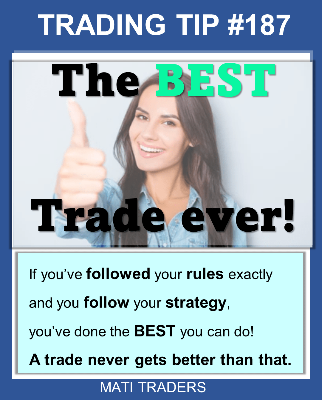 The BEST Trade to Take J.T.T.B.T MATI Trader