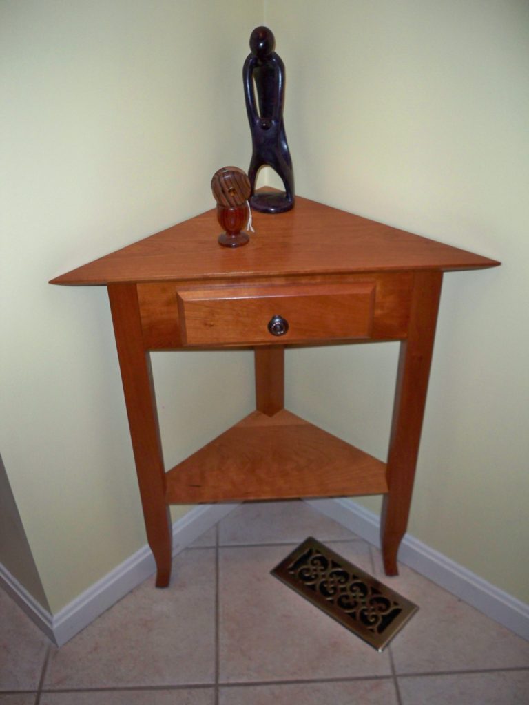 Cherry Corner Table