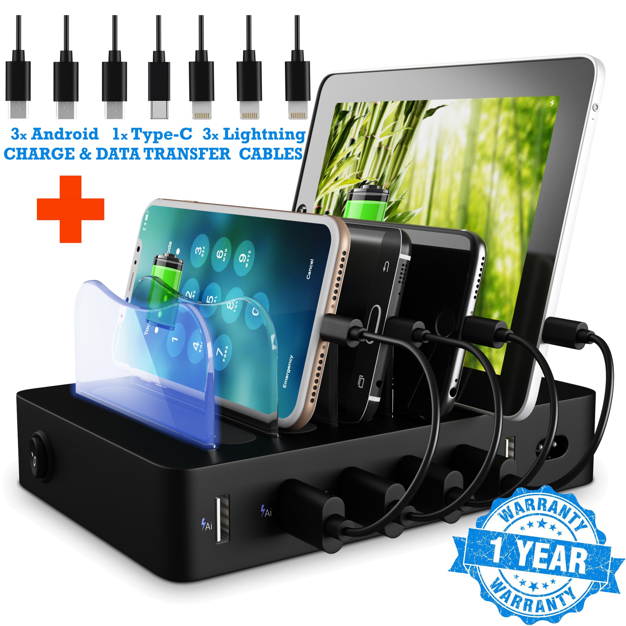 NEW RELEASE! UNIVERSAL SMART 6 PORT CHARGING STATION v2.0 TIMSTOOL