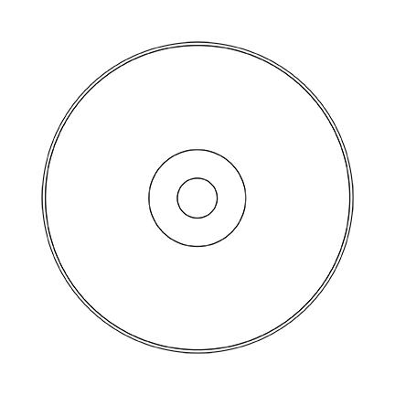 DVD Cover Template & DVD/CD Label PDF for Photoshop & Illustrator