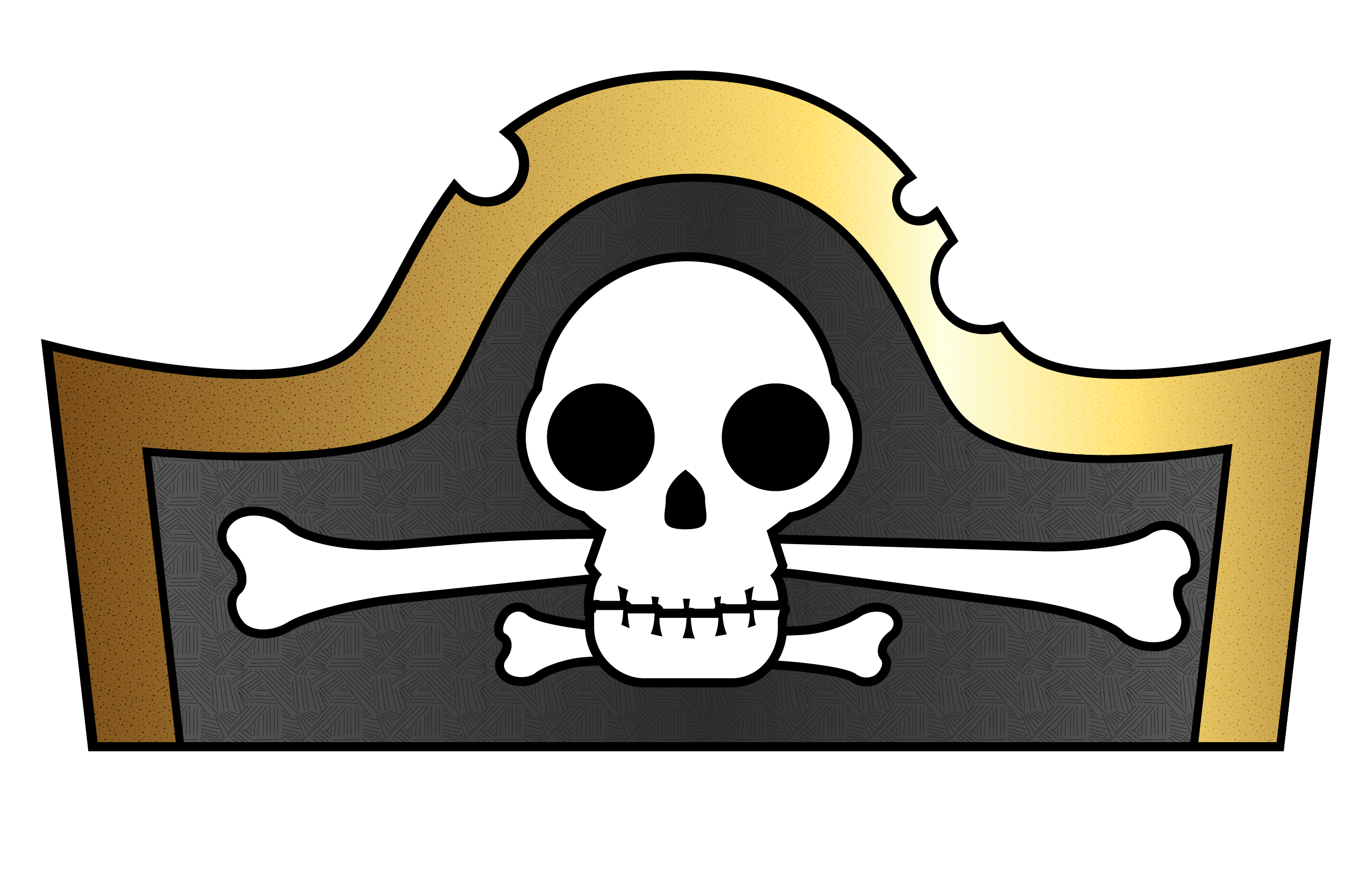 Printable Pirate Hat