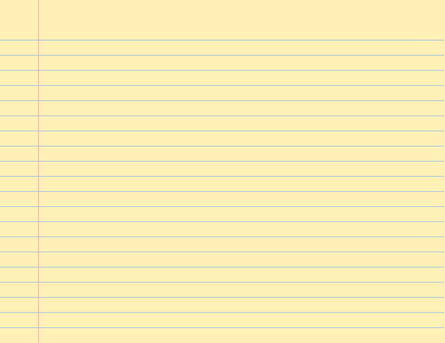 Printable Yellow Lined Paper - Tim's Printables