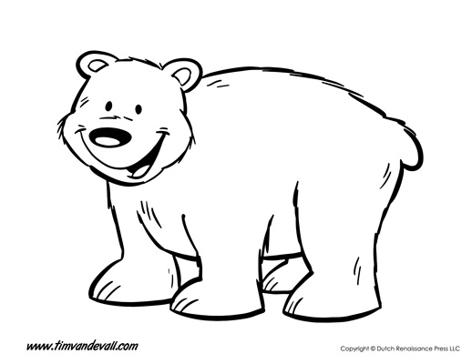 Printable Bear Templates