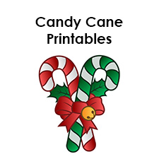 Free Candy Cane Template Printables, Clip Art & Decorations