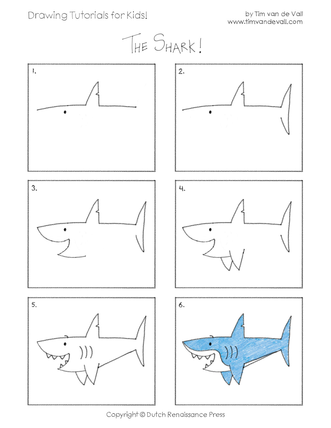 Easy Drawing Tutorials for Kids Printable Drawing Lessons