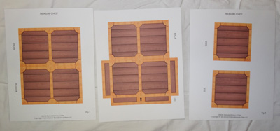 Pirate Treasure Chest Template | Make Your Own Paper Treasure Chest