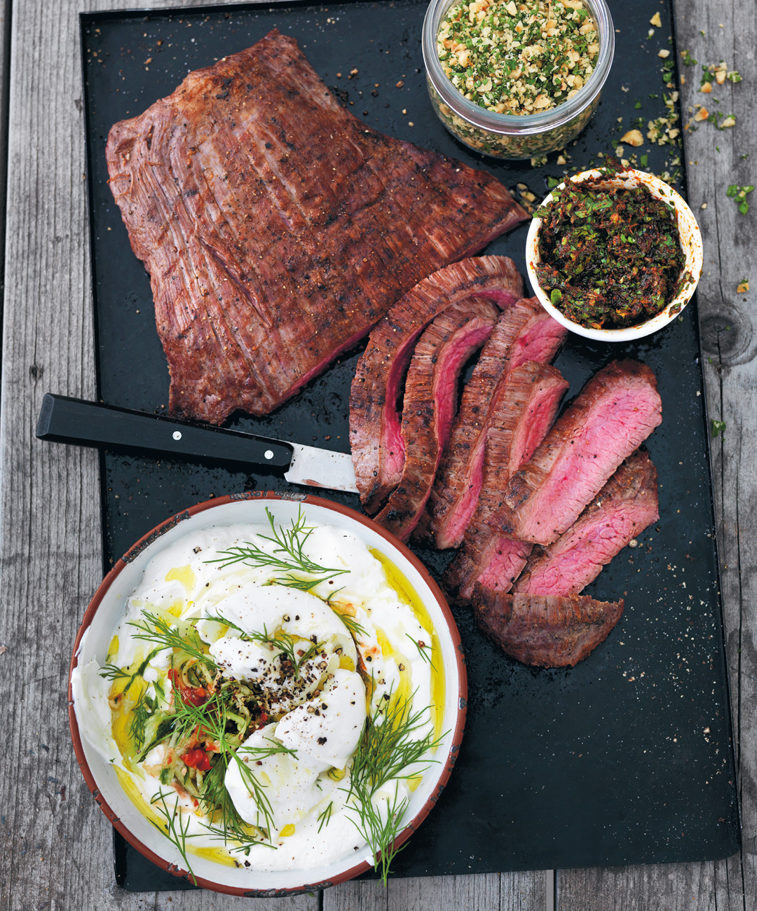 Flankstek Med Chimichurri | Tina Nordström | Recept