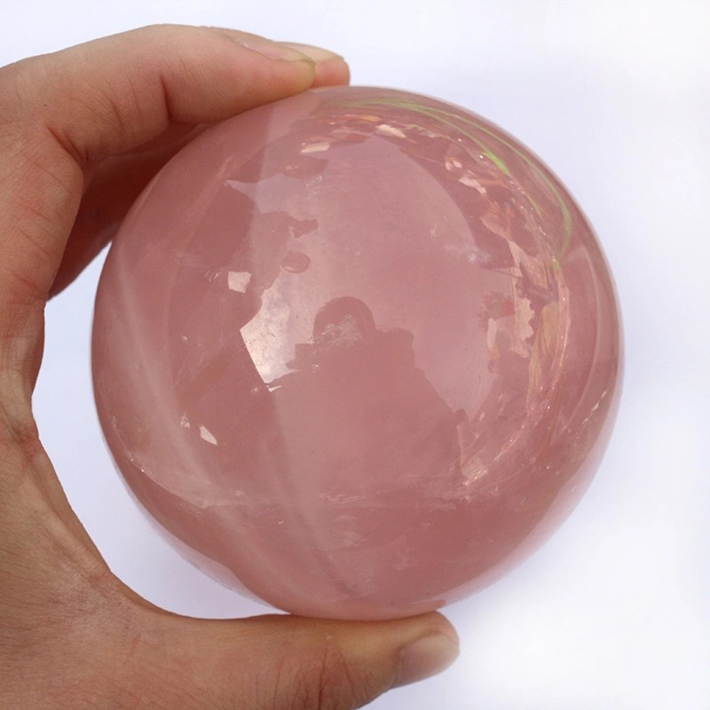 Rose Quartz Sphere Tina Crystals