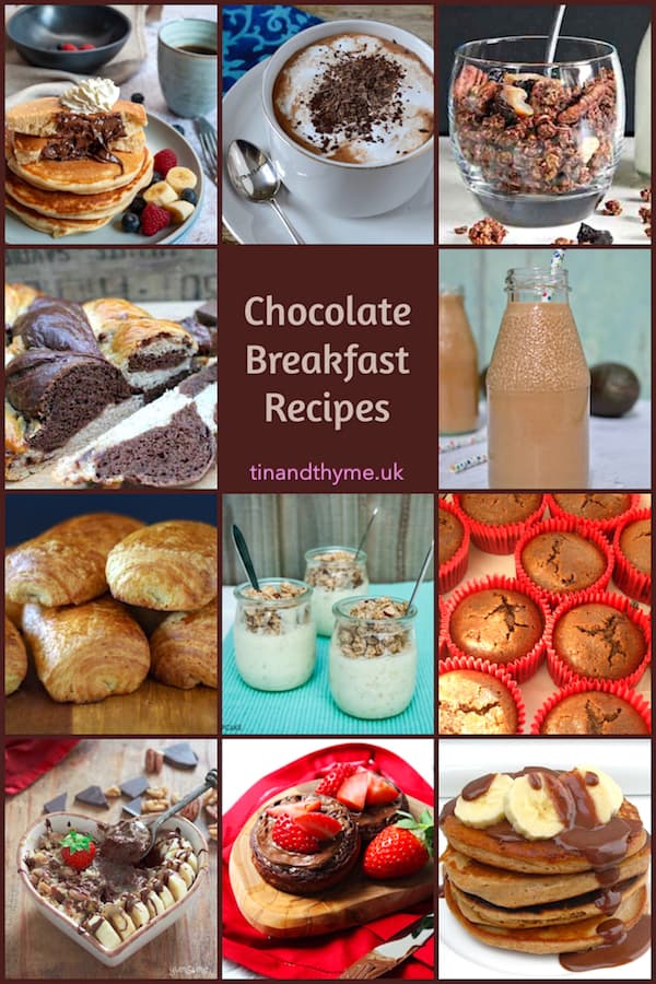 Chocolate Breakfast Recipes To Get You Out Of Bed Tin and Thyme
