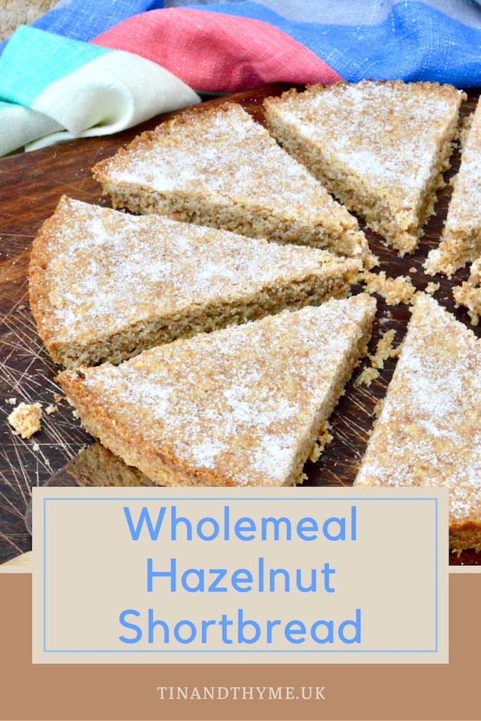 Hazelnut Shortbread A Super Easy Bake Tin and Thyme