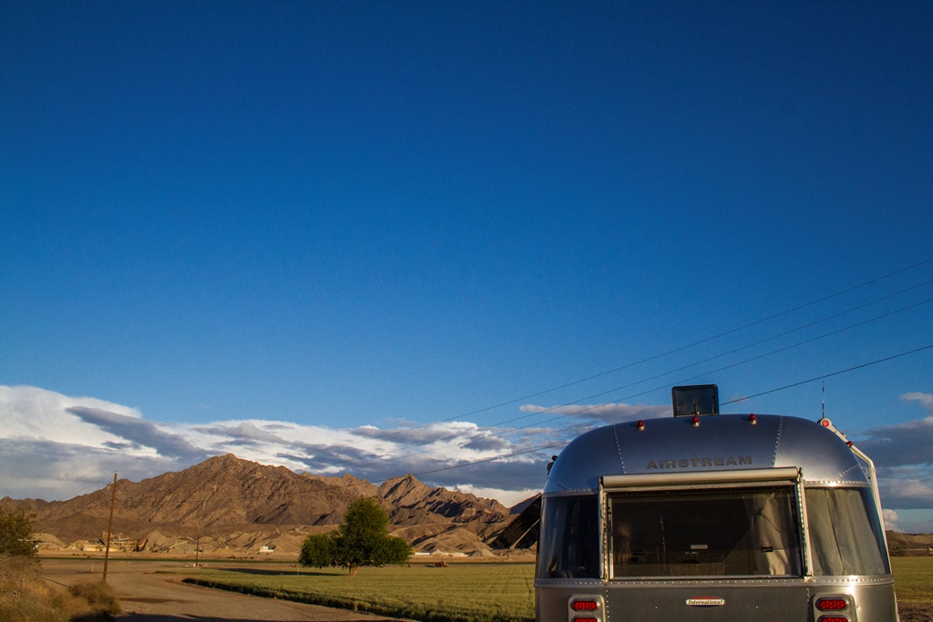 Little Farm on the Prairie Yuma Arizona Airstream Full Time Travel