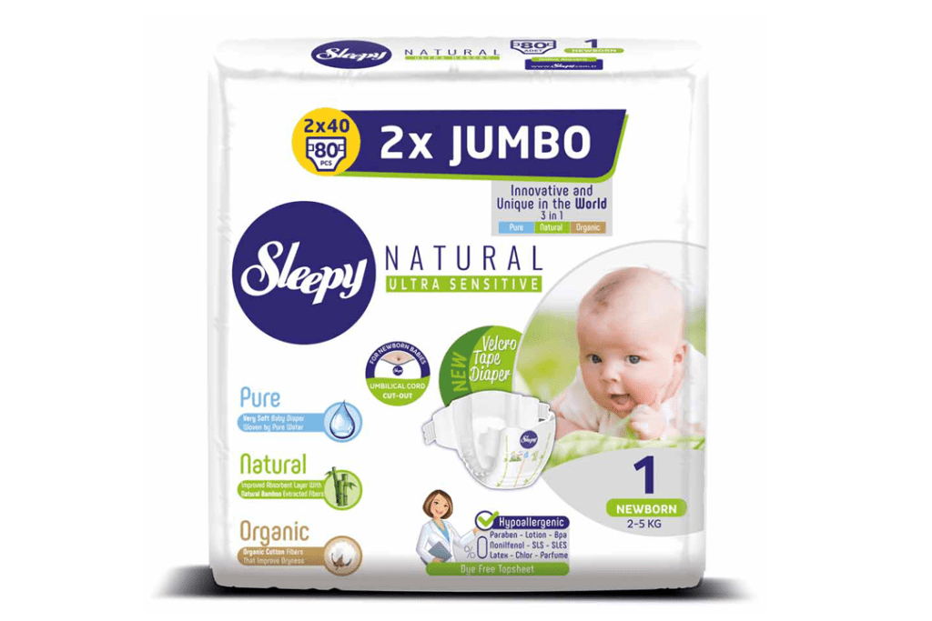 Natural Diapers Tinch Cosmetics