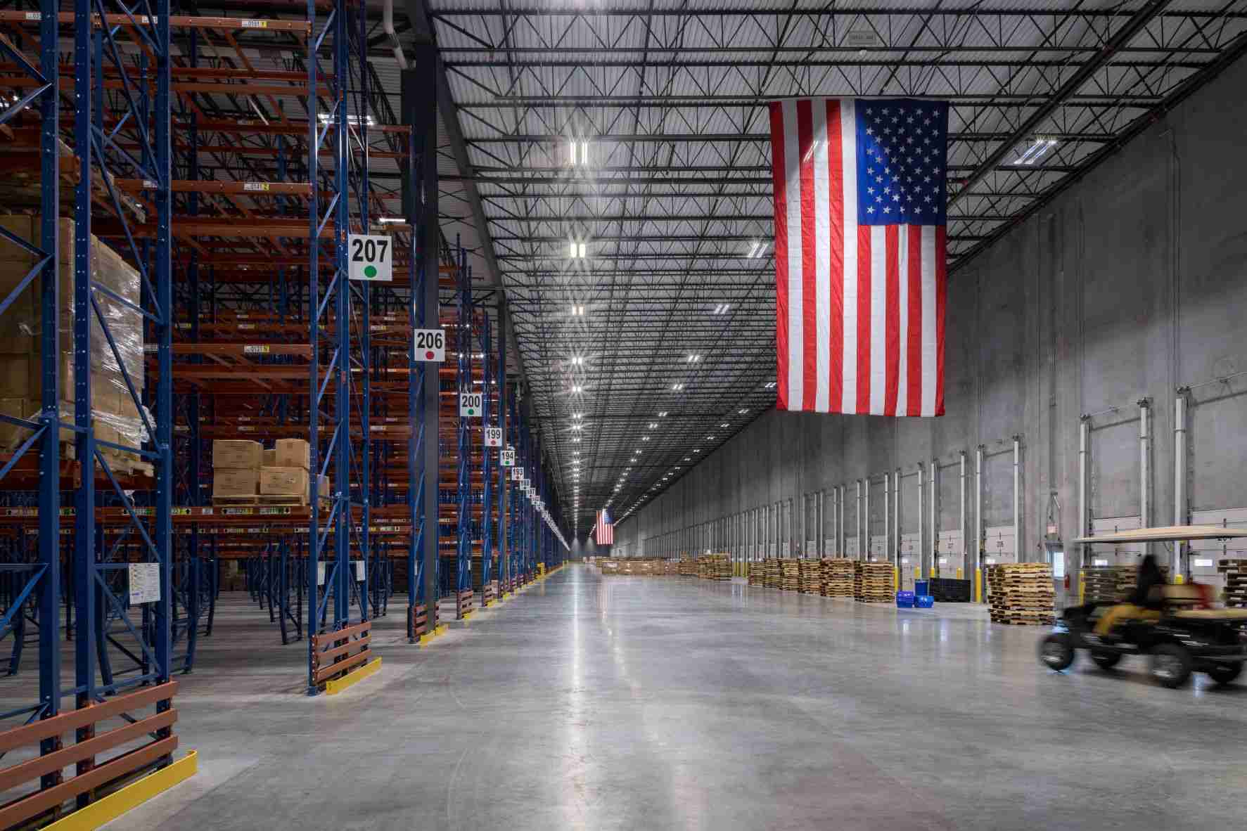 Tindall's Precast Solution for Dollar General’s Warehouse