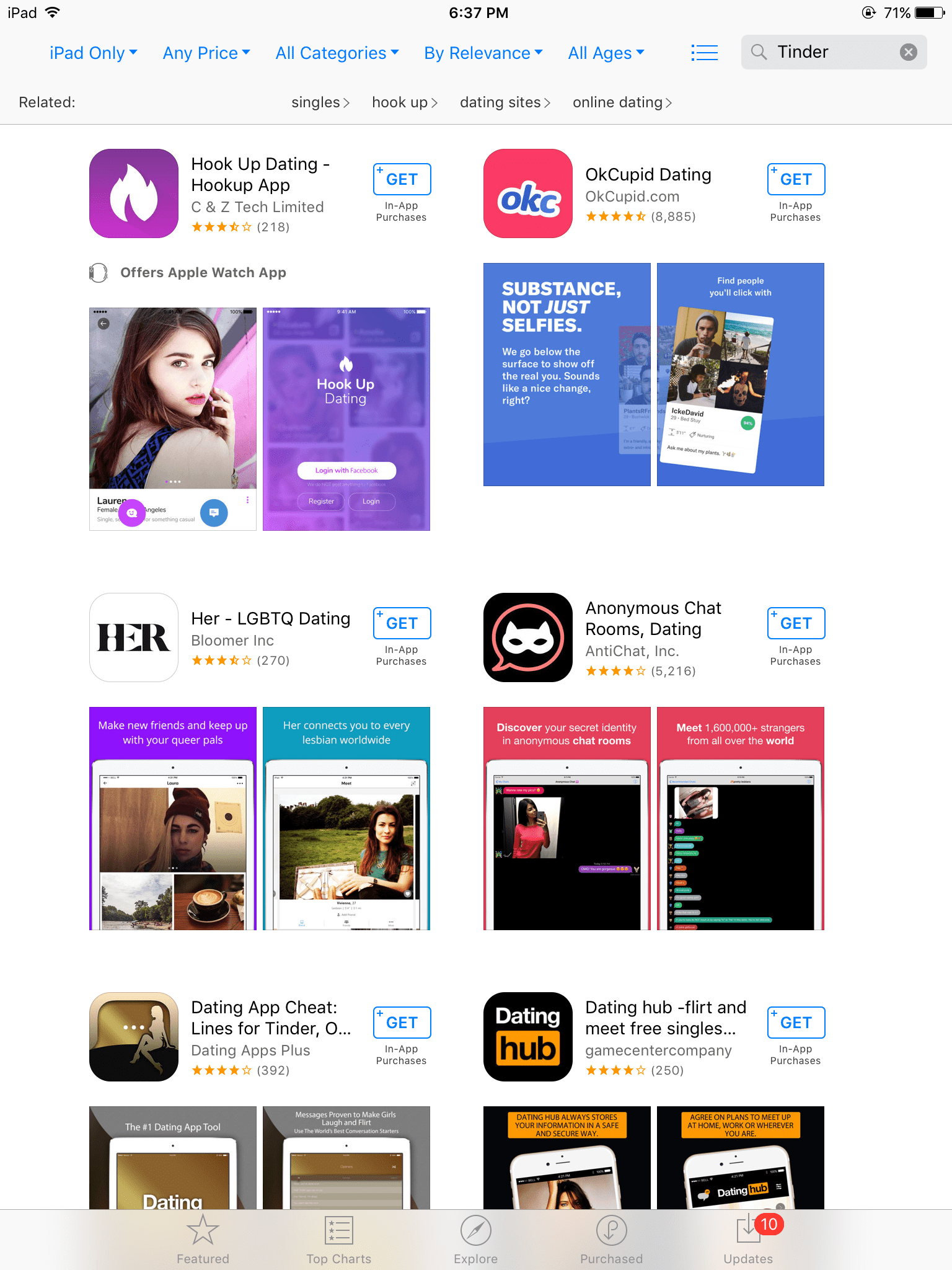 Tinder for iPad Download the Official Tinder App to your iPad