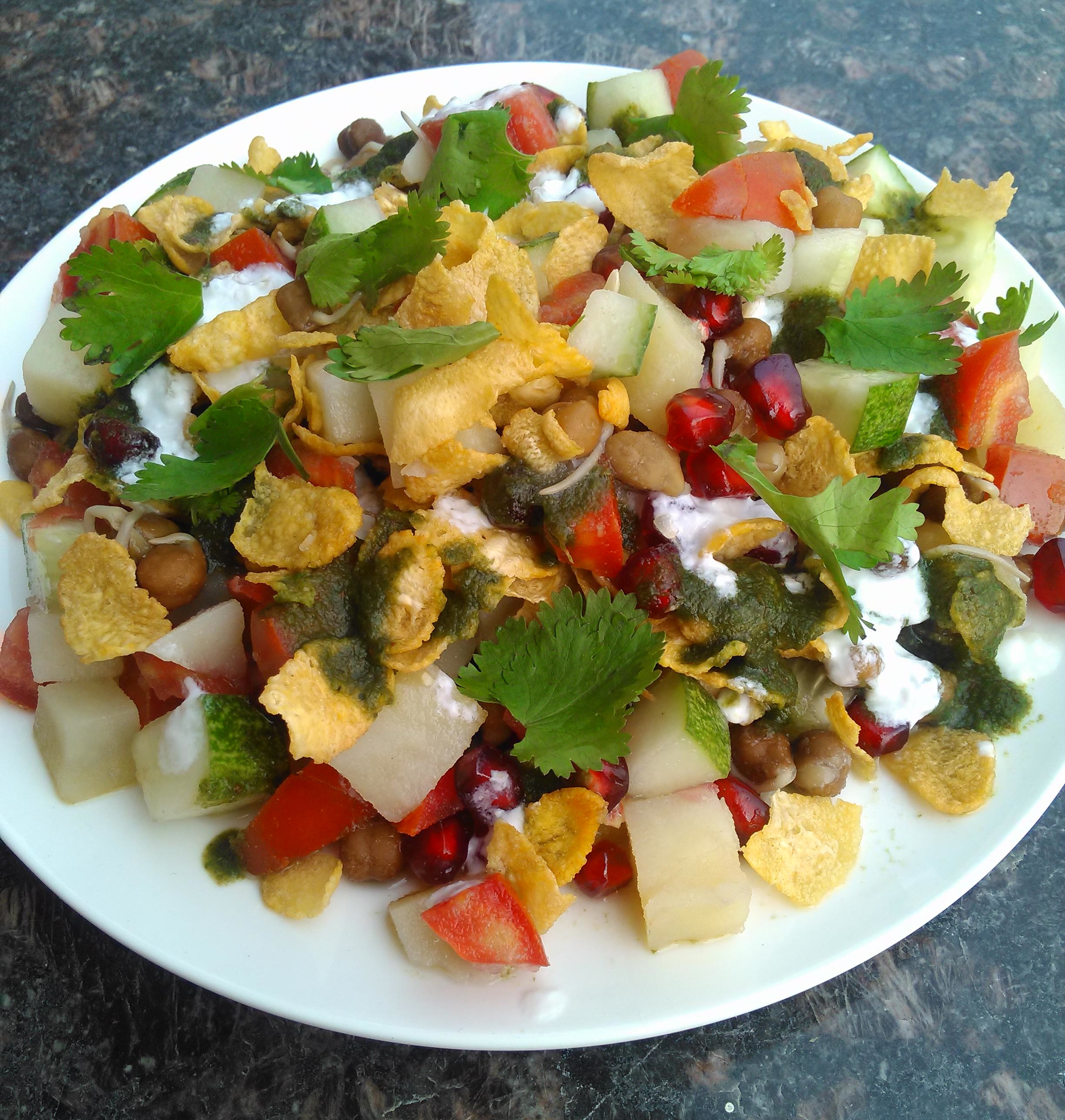 CORN FLAKES CHAT tinditirtha