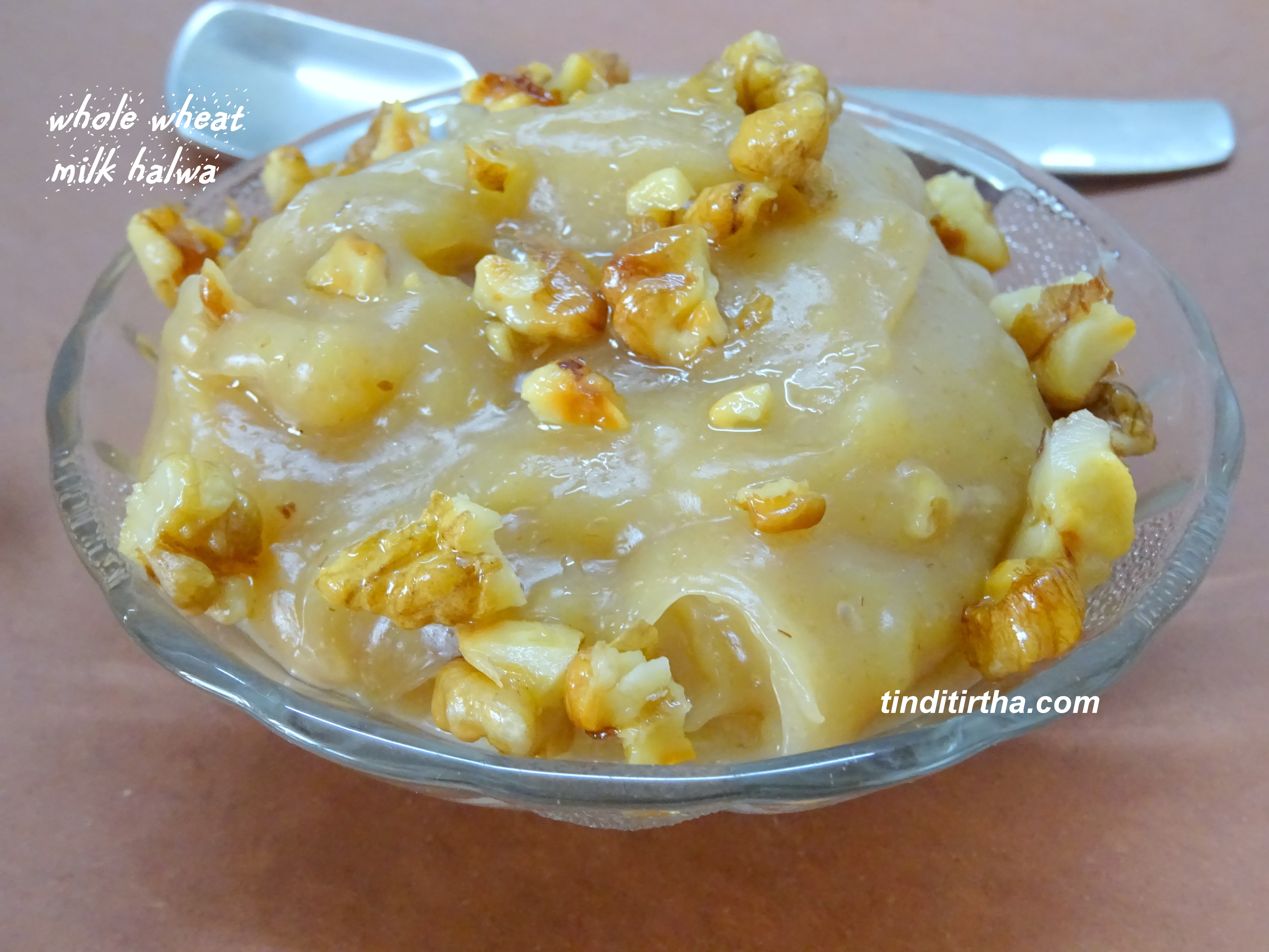 WHOLE WHEAT MILK HALWA…. a diabetic friendly recipe with the goodness