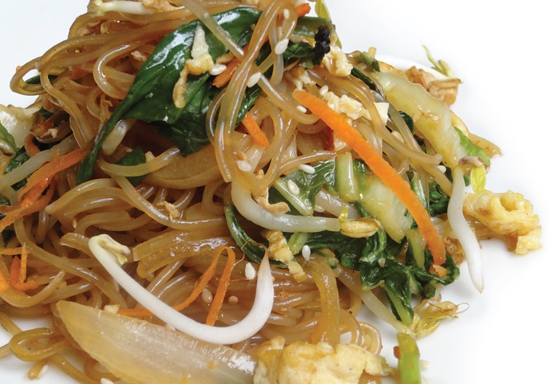 Chapché Coreano Vegetariano Restaurante Tin Jo