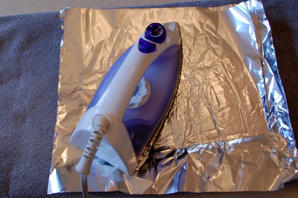 Melted Plastic Bag Collage TinkerLab