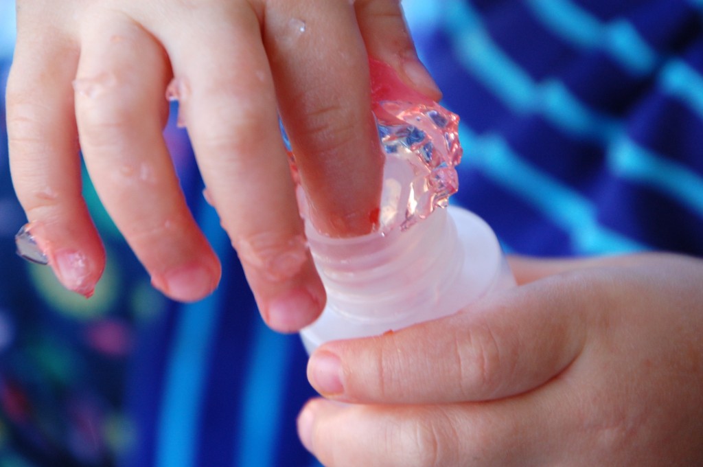 Try jello sensory play for a fun and engaging sensory experience for