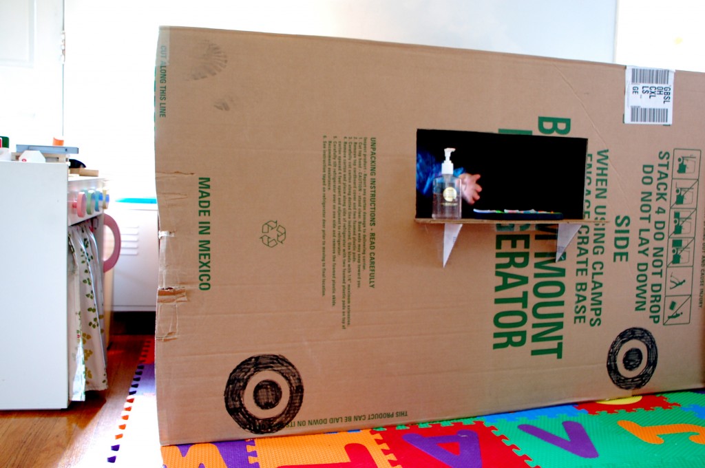 Fridge Box Imaginative Play TinkerLab