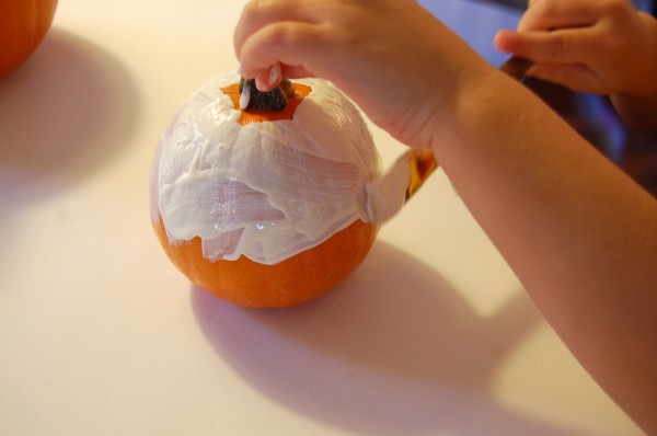 Acrylic Painted Pumpkins | TinkerLab