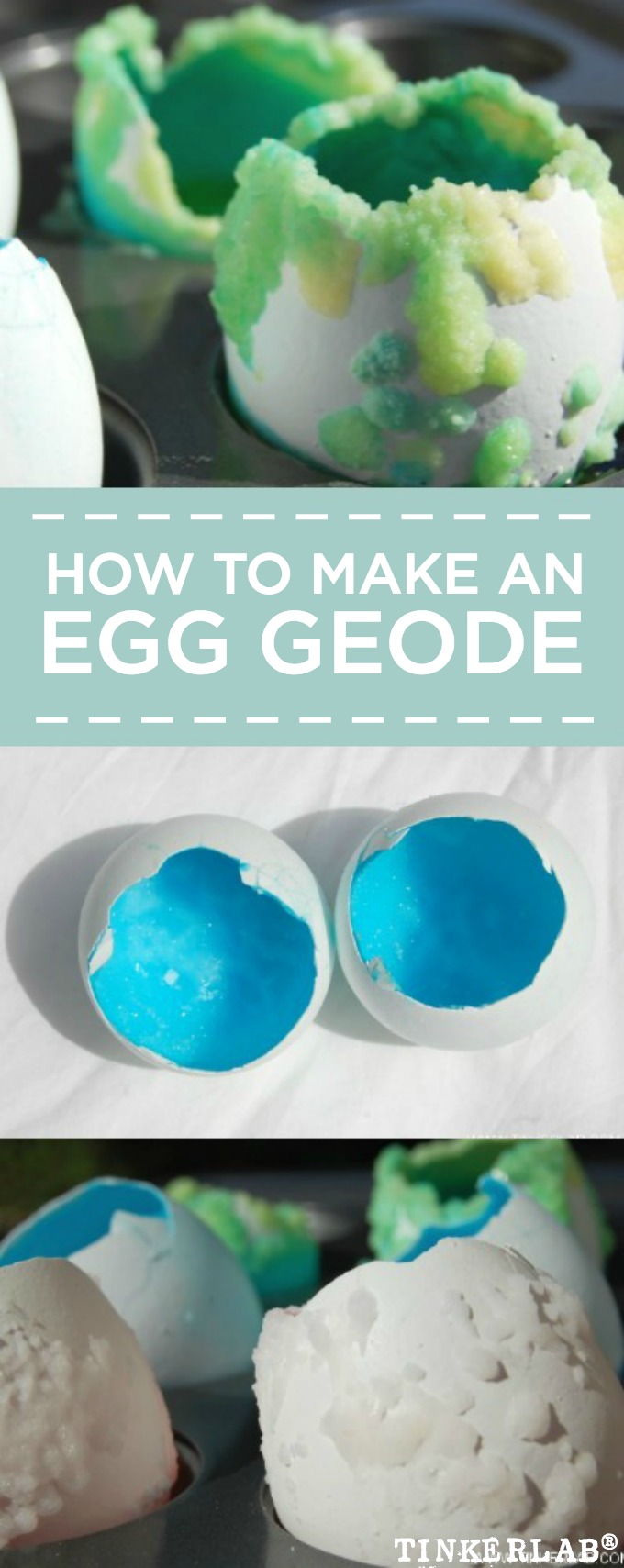 How to Make Egg Geodes TinkerLab